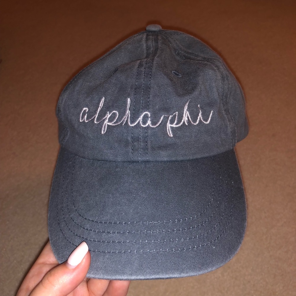 Alpha phi baseball cap